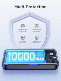 UGREEN Nexode Magnetic Wireless Power Bank Fast Charging, 10000mAh MagSafe-Compatible Portable Charger PD 20W USB-C Battery Pack Compatible with iPhone 16/15/14/13/12 Plus/Pro/Pro Max/Mini