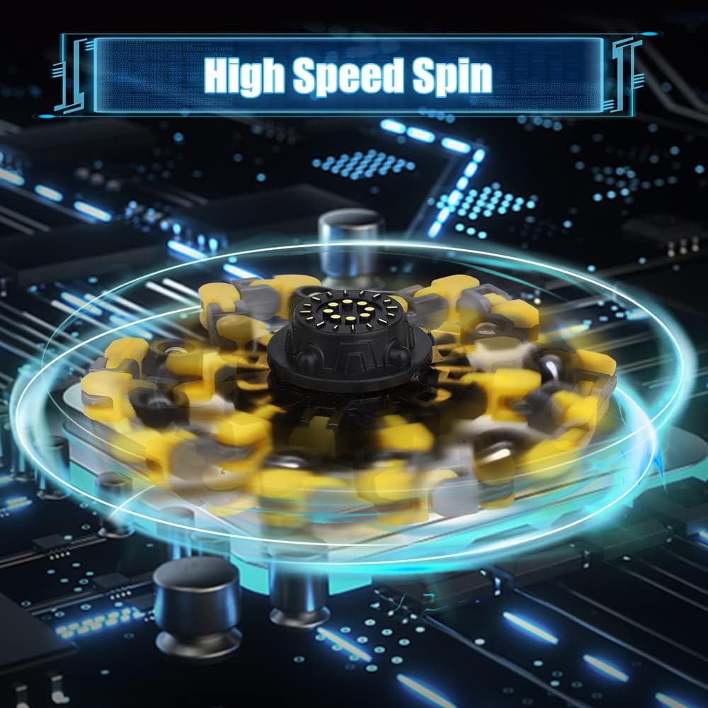 12PCS Deformable Robot Fidget Spinner Toy â Stress Relief for Kids & Adults