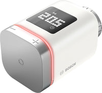 Bosch Smart Home radiator thermostat II [+M], smart thermostat, flexible use in the Bosch Smart Home system or in manufacturer-independent Matter systems