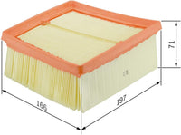 Bosch S0135 Car Air Filter