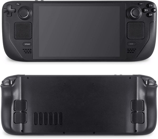 TALONGAMES Touchpad Protector Compatible with Steam Deck Touch Trackpad (Trackpads Protector + 4 Keys Protector, Matrix Mini Hex - Black)