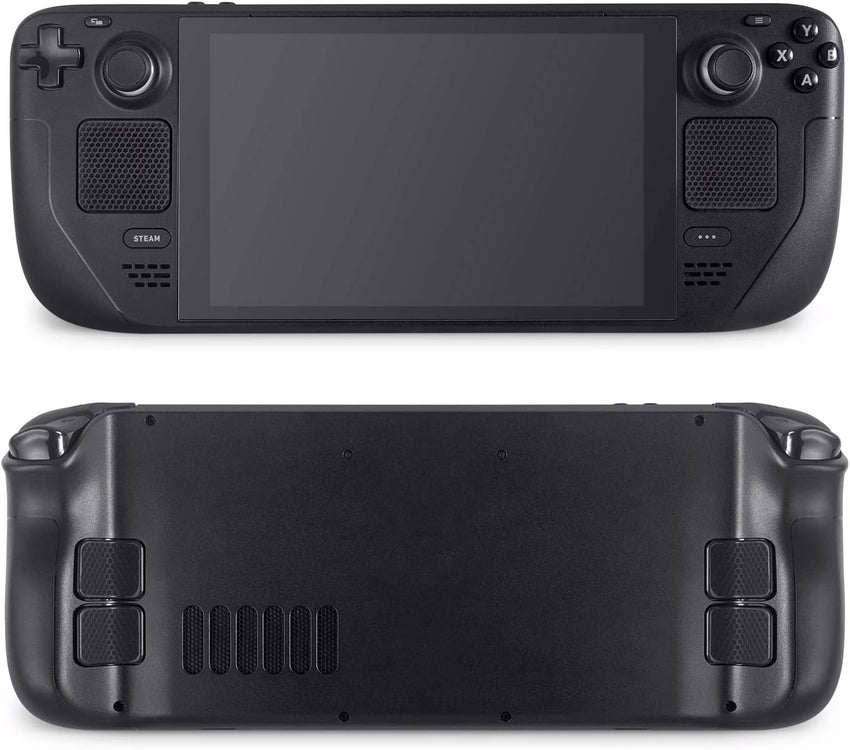 TALONGAMES Touchpad Protector Compatible with Steam Deck Touch Trackpad (Trackpads Protector + 4 Keys Protector, Matrix Mini Hex - Black)