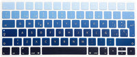 Premium EU Layout Spanish Ultra Thin Soft-touch Silicone Keyboard Protective Cover Skin Protector for Magic Wireless Keyboard MLA22L/A A1644 (2015 Released)-Purple