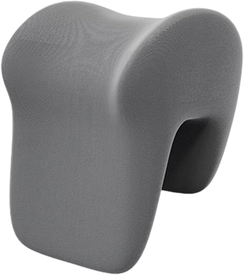Neck Cushion Napping Pillow Multipurpose Non Slip for Adults Students Washable Chair Rest Pillow Office Chair Neck Support, gray