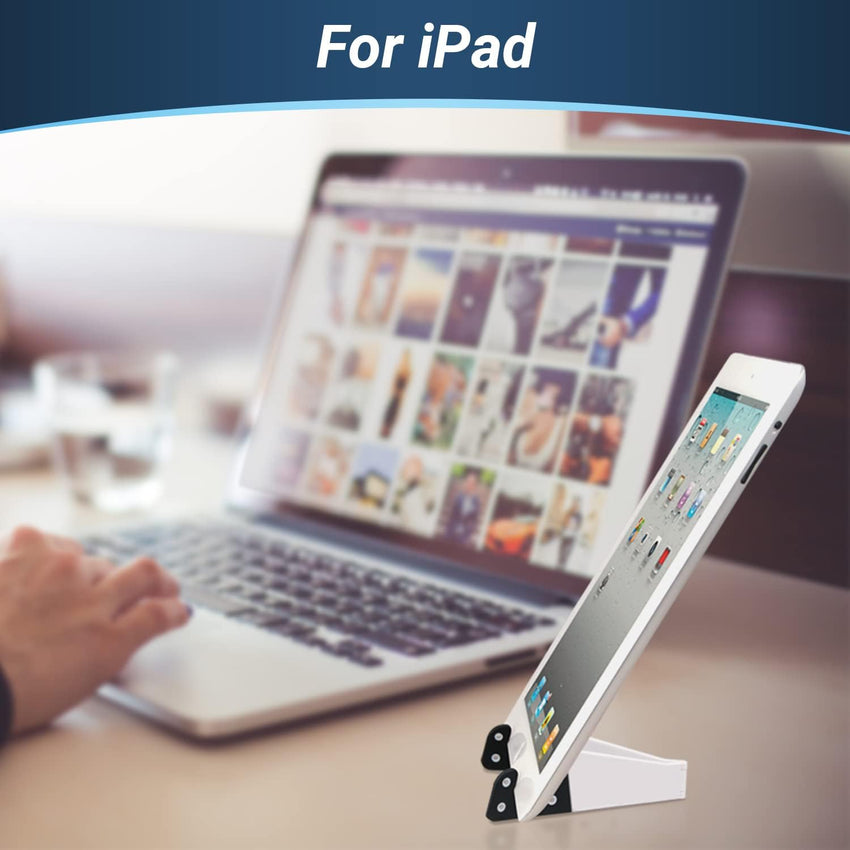Daffodil IPC410 Folding Tablet Phone Holder for iPhone, Samsung, Huawei, Xiaomi, OnePlus, Pixel, Redmi, Sony, LG, Oppo and Other Mobile Phones