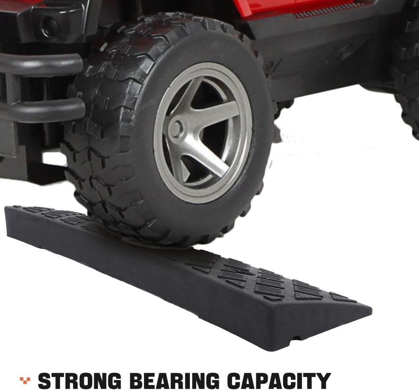 iplusmile Rubber Threshold Ramps for Cars Wheelchair Driveway Curb Ramps â Durable