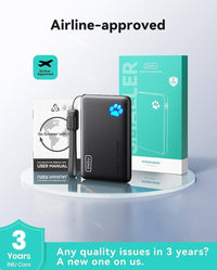 INIU Portable Charger, Slimmest & Lightest USB C 10000mAh Power Bank, Triple 3A High-Speed Phone Battery Pack Compatible with iPhone 14 13 12 11 Pro X Samsung S22 S21 Google LG iPad Tablet