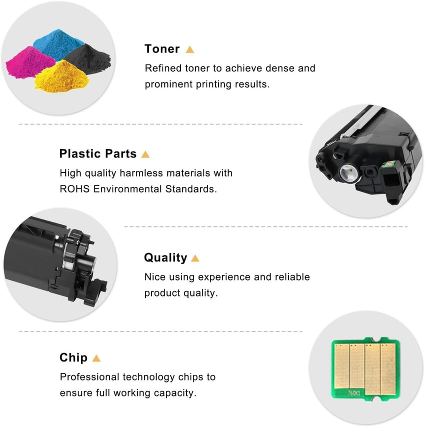 TN248XL TN248 TN-248XL MFC-L3740CDWE Toner: 5 Pack Compatible for Brother HL-L3220CWE MFC-L8390CDW DCP-L3520CDW TN-248 HL-L3240CDW TN 248XL TN-248CMYK MFC-L3760CDW DCP-L3560CDW MFC-L3740CDW Cartridge
