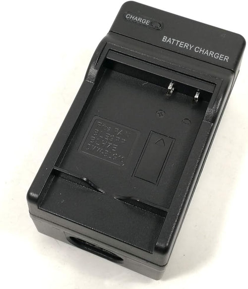 Single Mains/Car Battery Charger for PANASONIC DMW-BLE9 BLE9E DMW-BLG10 BLG10E DMW-BLH7E Lumix DC-TZ90 DMC-GF3 DMC-GF5 DMC-GF6 DMC-GX7 DMC-GX85 DMC-LX100 DMC-TZ80 DMC-TZ81 DMC-TZ100 DMC-TZ101
