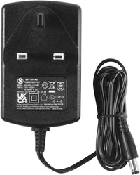 Security-01 AC to DC 24V 1.5A Power Supply, Plug UK 5.5mm x 2.1mm with Selectable 5.5mm x 2.5mm, 3.5mm x 1.35mm Connector Tips