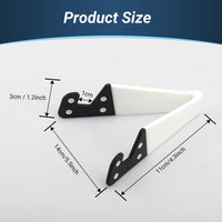 Daffodil IPC410 Folding Tablet Phone Holder for iPhone, Samsung, Huawei, Xiaomi, OnePlus, Pixel, Redmi, Sony, LG, Oppo and Other Mobile Phones