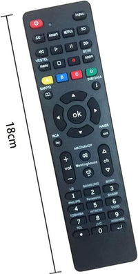 Universal TV Remote Control INCL Batteries - universal remote control for tv Samsung, Vizio, Sony, Panasonic, Smart TV, HAIER, Toshiba, Philips, TCL tv remote control universal