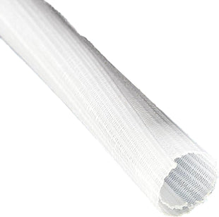 EzySup cable tidy tube,13mm-3m,braided cable management sleeve,wire protector from pets for TV,PC,computer and desk,heat resistant,White