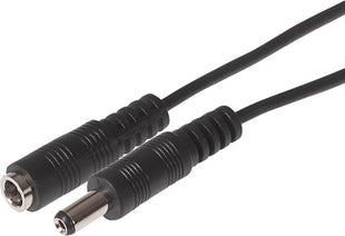 Maplin Power Supply Extension Lead 2.5mm x 5.5mm Plug to 2.5mm x 5.5mm Socket, 5m