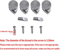 AI0001100R Compatible with Roca Giralda DAMA Senso Hall Soft Close Toilet Seat Hinge Metal End Caps Only