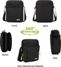 UBAYEE Men's Shoulder Bag Multiple Compartments for iPad Ã¢ÂÂ Fits 10.5 inch