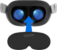 Digicharge VR Lens Cover Protector, Compatible with Meta Quest 3S, 3S Xbox Edition, Quest 3, Quest 2, Oculus Rift S, Valve Index, Pico 4 (Classic), Premium Foam, Dust and Scratch Shield VR Lens Cap