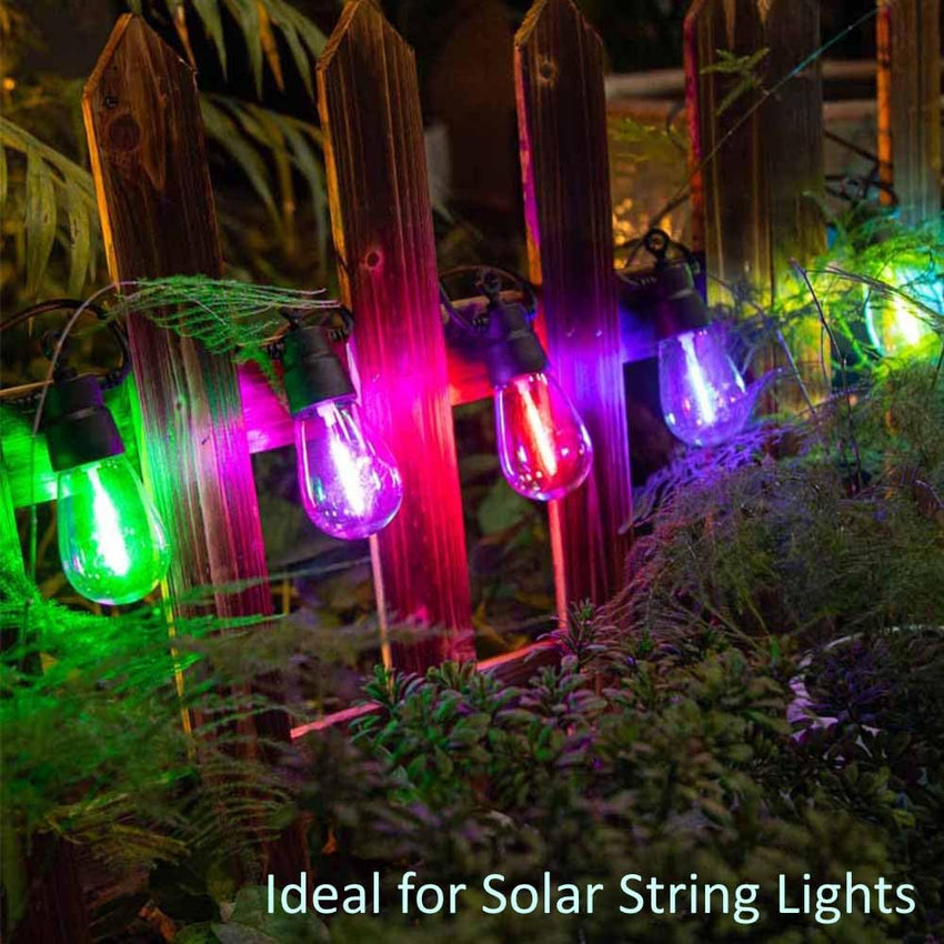 Soluminate AA Solar Light Batteries (300mAh) 1.2V Rechargeable NiMH for outdoor solar garden lights (10-Pack)