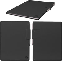 ZhaoCo Case for reMarkable Paper Pro Tablet 11.8 inch 2024, PU Leather Slim Lightweight Book Folio Stand Protective Magnetic Cover - Black