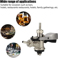 Keg Coupler Stainless Steel S Type Sankey Beer Tap Ã¢ÂÂ Home Brewing