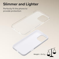 ACRONIX Compatible with iPhone 16 Pro Max Case 6.9", Slim Liquid Silicone Cover, Lightweight Soft Touch Grip, Shockproof Thin Protective 16 Pro Max Phone Case-White
