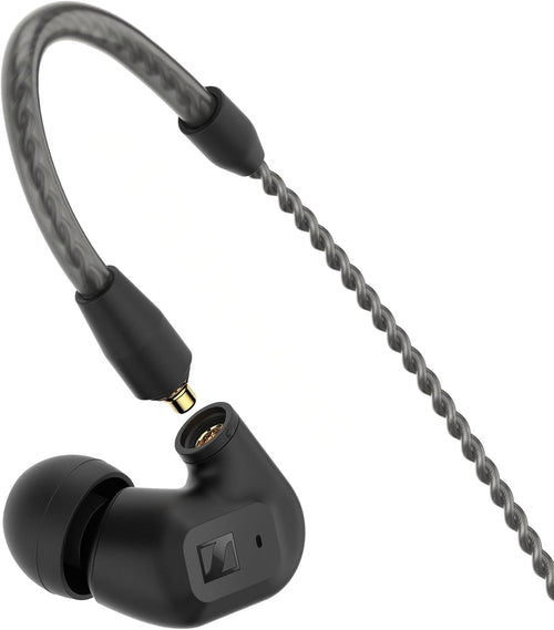 Sennheiser IE 200 Wired Audiophile Stereo Earphones - Corded In-Ear Buds with High Fidelity Superior Clear Sound, True-to-Life Voicing and an Impactful Bass - Black