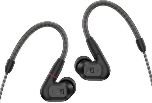 Sennheiser IE 200 Wired Audiophile Stereo Earphones - Corded In-Ear Buds with High Fidelity Superior Clear Sound, True-to-Life Voicing and an Impactful Bass - Black