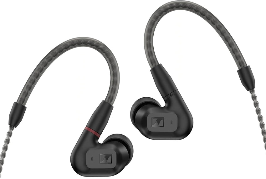 Sennheiser IE 200 Wired Audiophile Stereo Earphones - Corded In-Ear Buds with High Fidelity Superior Clear Sound, True-to-Life Voicing and an Impactful Bass - Black