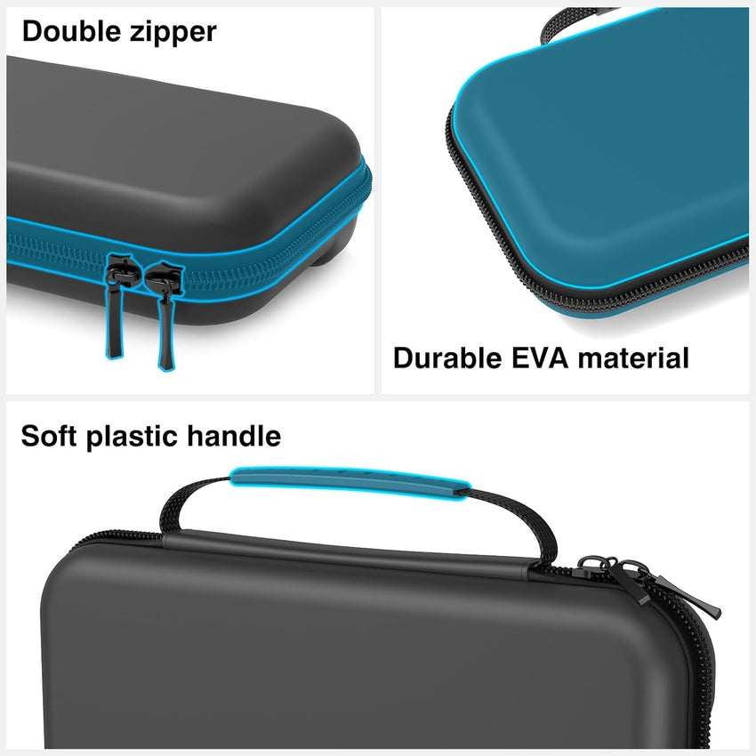 HEYSTOP Case for Nintendo Switch 2 Console Accessories 2025 Latest Model Carrying Case Protective Hard Portable Travel Case Shell Pouch for Nintendo Switch 2 with Soft Interior & Mesh Pocket