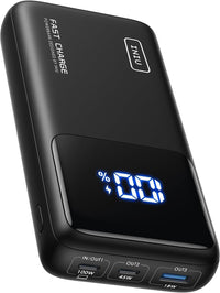 INIU Power Bank, 25000mAh 100W Fast Charging Portable Charger, Battery Pack with LED Display, USB C Flight-Approved Powerbank for Laptop, iPhone 17 16 Air Pro Max, Samsung S25 24, iPad, Steam Deck