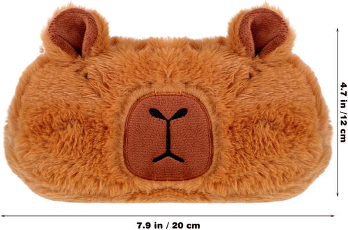 Plush Pencil Bag Cartoon Organiser â Kids Travel Pouch 7.9 x 4.1 x 1.8 inches