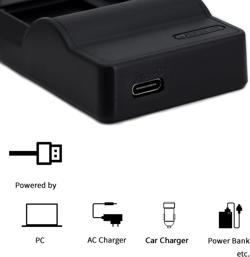 Norifon CGA-S005 USB Charger for Panasonic Lumix DMC-FS1, DMC-FS2