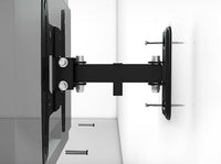One For All - Full Motion TV Bracket - Swivel (120^0) Tilt (20^0) Wall Mount - Screen size 32-90 Inch - Max Weight 60kg - VESA 200x200 to 600x400 - Black
