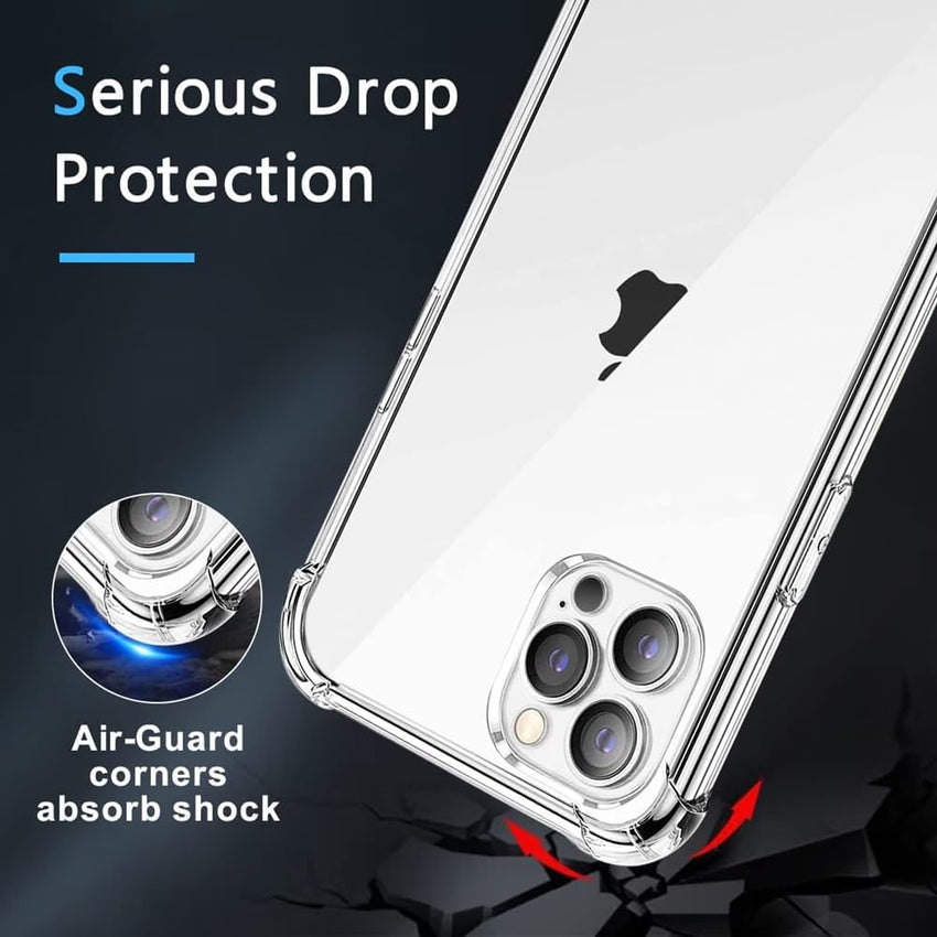 gueche Compatible with iPhone 14 Pro Max Case, Crystal Clear Phone Cover, Anti-Scratch and Shock-Absorption, Stay Original beauty of your phone,Basic Case for iphone 14 Pro Max HÃ¼lle Coque funda