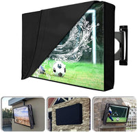 Outdoor TV Cover 600D Waterproof with Clear Front Screen â 22â24in