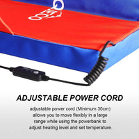 Electric Heated Seat Cushion with 3 Heat Settings for Camping & Outdoor Events Ã¢ÂÂ Black