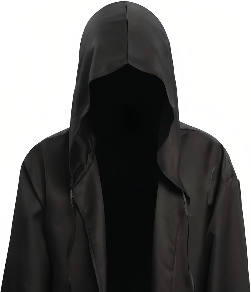 Hooded Robe Cloak Wizard Tunic Cosplay Costume for Adults â Halloween