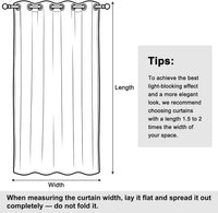 Outdoor Waterproof Patio Curtains Heavy Gazebo Grommet Top â Charcoal 150x108in