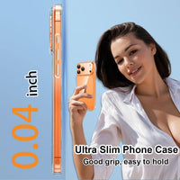 Garegce Case for iPhone 17 Pro 6.3-Inch, Slim Clear Non-Yellowing Phone Case, Thin Soft TPU Silicone Shockproof Anti-Scratch Transparent Cell Phone Cover for iPhone 17 Pro- Crystal Clear