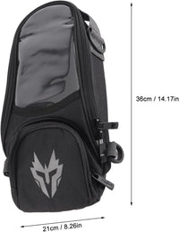 Motorcycle Tank Bag READ DESC 4.5L Waterproof with Phone Pocket & Magnetic Mount Ã¢ÂÂ Grey