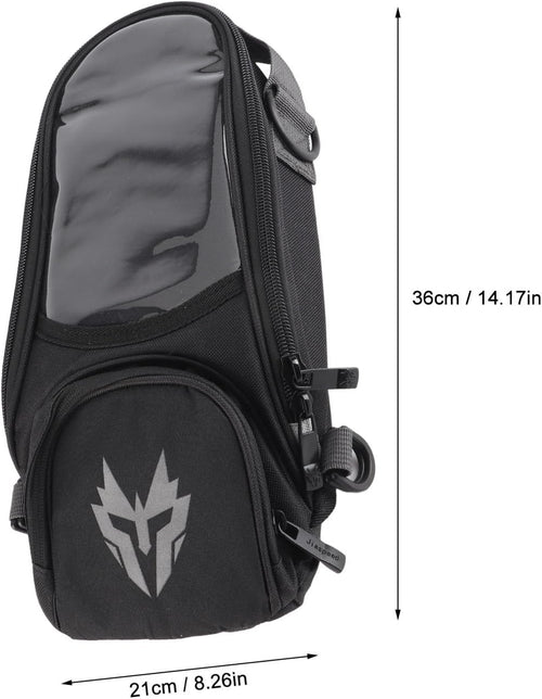 Motorcycle Tank Bag READ DESC 4.5L Waterproof with Phone Pocket & Magnetic Mount Ã¢ÂÂ Grey