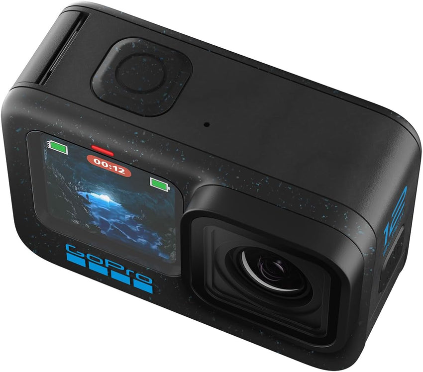 GoPro HERO12 Black READ DESC - Waterproof Action Camera with 5.3K60 Ultra HD Video, 27MP Photos, HDR, 1/1.9" Image Sensor, Live Streaming, Webcam, Stabilization