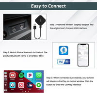 Wired to wireless CarPlay box, wireless CarPlay adapter, keeps the original CarPlay function