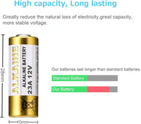 LiCB 23A A23 12V Alkaline Battery (5PCS)