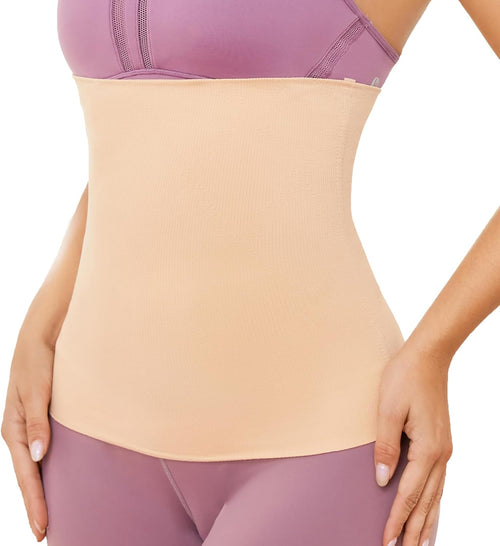 SURE YOU LIKE Waist Trainer for Women Postpartum Recovery Belt Seamless Shapewear for Women Tummy Control Body Shaper,1 pcsÃ¯Â¼ÂSkin,S=UK 8-10 Beige