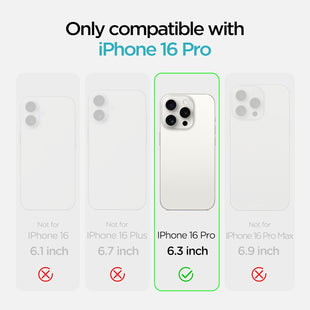 INGIDO for iPhone 16 Pro Case, Liquid Silicone Case with Camera Protection Soft Gel Rubber Cover with Microfiber Lining Shockproof Protective Phone Case for iPhone 16 Pro 6.3" (Red)