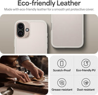 CYRILL by Spigen Kajuk Mag [Crossbody Case] Compatible with iPhone 16 Pro Max (2024) [Compatible with MagSafe] - Classic Charm Cream