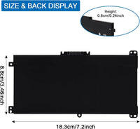 BK03XL HSTNN-LB7S UB7G Battery for HP Pavilion X360 14-BA 14M-BA Series 14-BA253CL 14M-BA114DX 14M-BA011DX 14-BA1XX 14-BA2XX 14-BA153CL 14-BA125CL 14M-BA013DX 14-BA175NR 14M-BA1XX 14M-BA0XX 916811-855