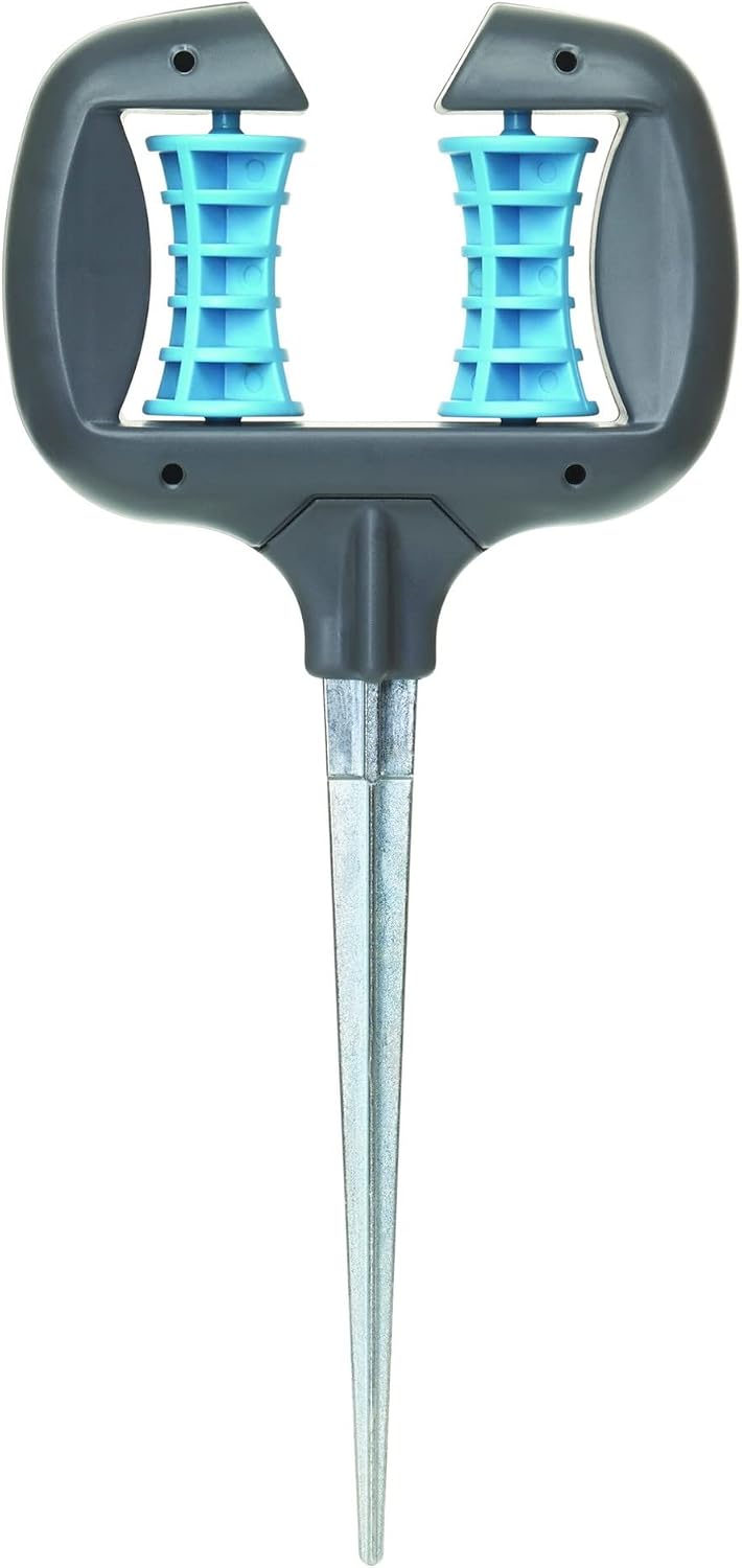 Flopro Ground-Level Hose Guide Prevents Snagging â Grey