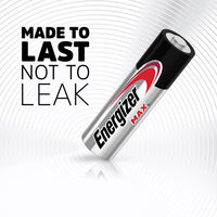 Energizer Max - AA Batteries (14 Pack) - Double A 1.5V Battery - Long Lasting Alkaline Power for Everyday Devices - 100% Recyclable Plastic Free Packaging - 10 Year Shelf Life [Amazon Exclusive]
